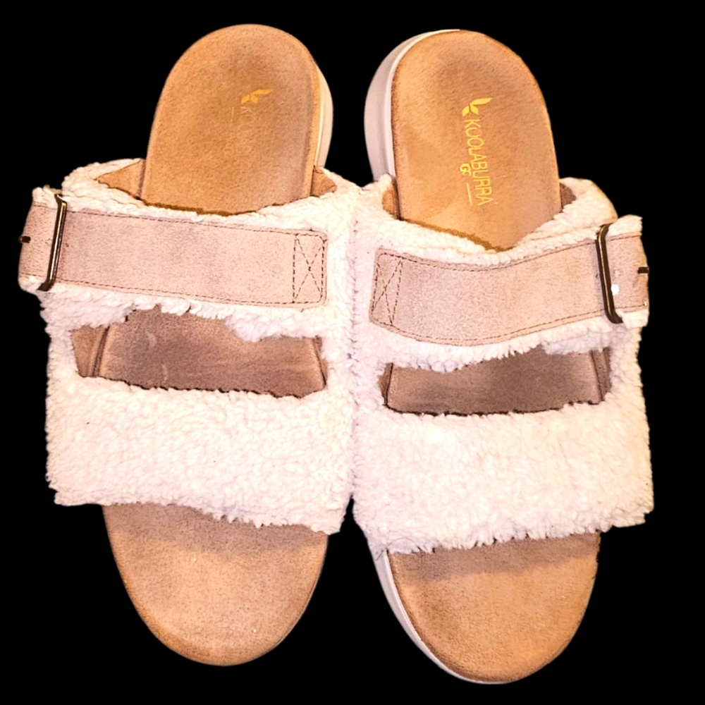 💖🔽Koolaburra Fuzzy Slippers